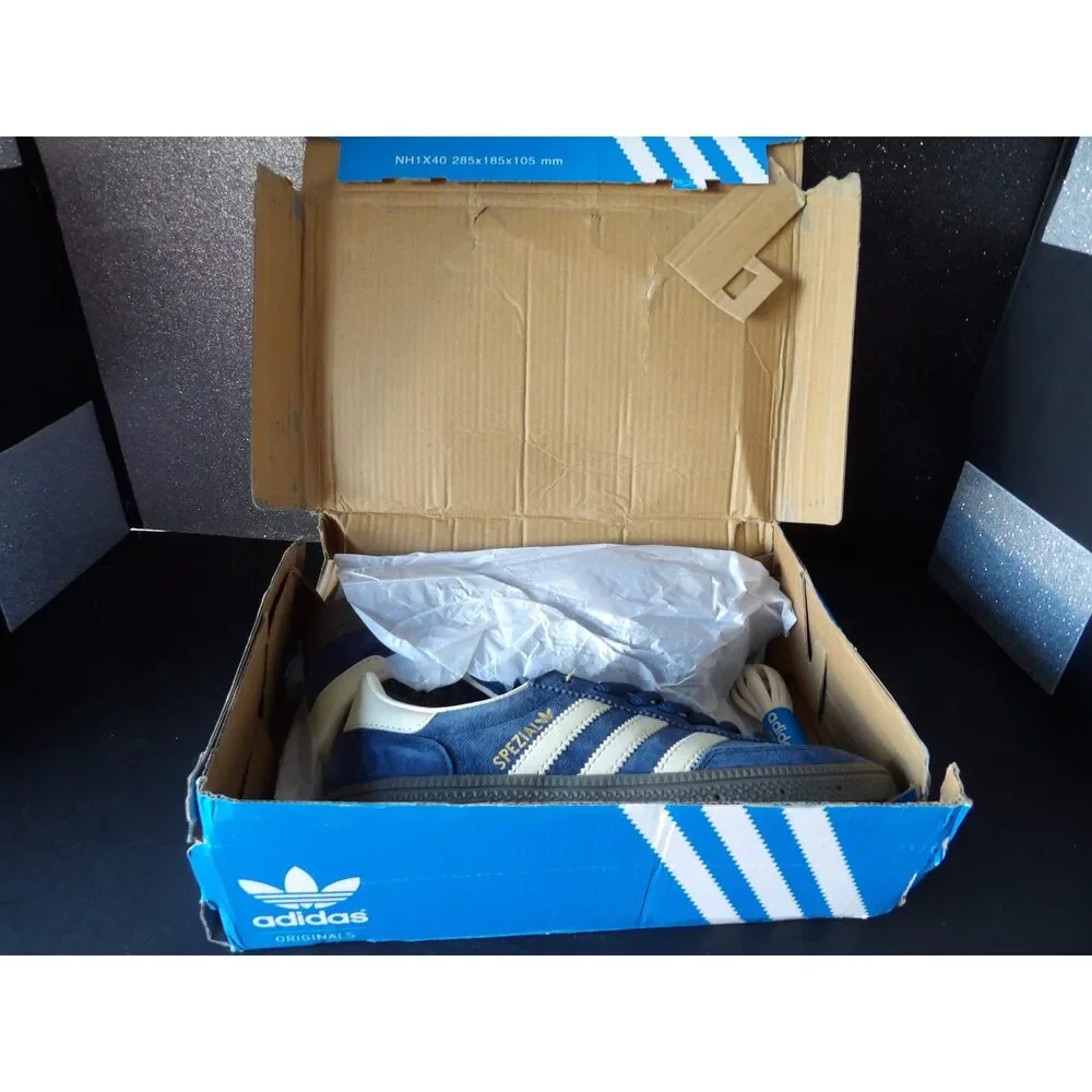 Adidas Handball Spezial Sneakers - Night Indigo/Grey (Size US Youth 4Y / Women'